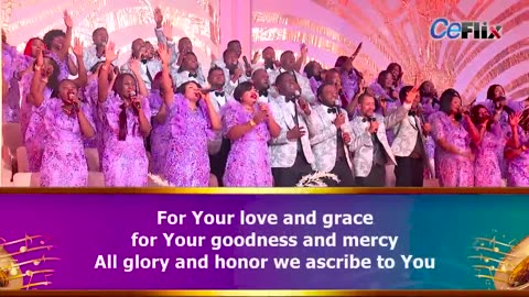 CREATOR OF THE UNIVERSE Loveworld Singers and 10,000 man choir