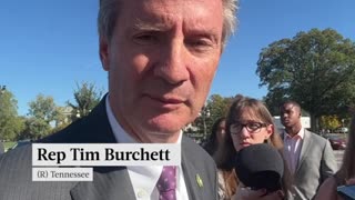 Rep Tim Burchett, talking about new Speaker Mike Johnson.