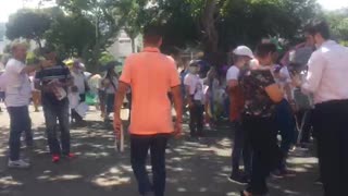 Marcha docentes en Bucaramanga