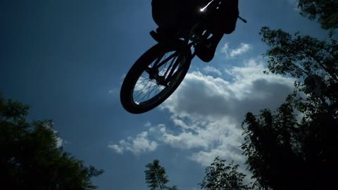 Cycle stunt outdoor