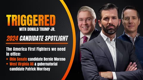 Left-Wing Logic: Plagiarism is OK If You're Woke, Plus 2024 Candidate Spotlight with Bernie Moreno and Patrick Morrisey | TRIGGERED Ep.98