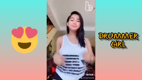 Tiktok Drummer Girl Challenge