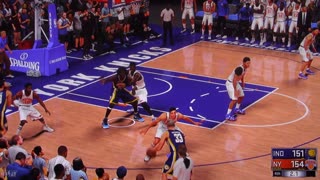 NBA2K: Indiana Pacers vs New York Knicks (Buzzer Beater)