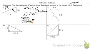 Pythagorean theorem