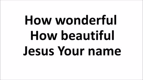 Beautiful Saviour