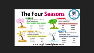 Writing - Working With Seasons