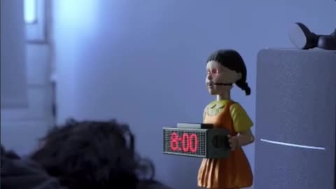Viral,Squid game clock alarm
