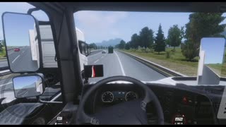 High speed no Aero kit with a Tautliner uphill Vlog Truckers Of Europe 3 Android Mobile Gameplay