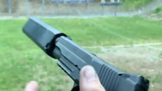 1911 Handgun 45ACP Suppressed VS Unsuppressed