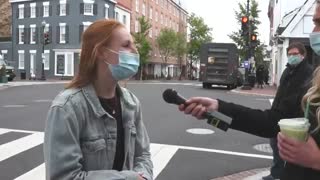 People in Washington D.C.Give SHOCKING Answers When Asked About Rioting