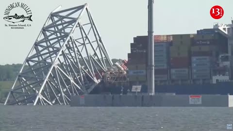 Baltimore bridge brought down in controlled demolition