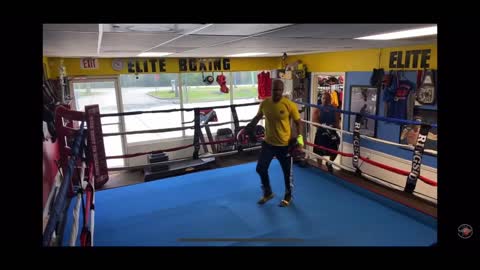 A Cocky Bully Travels 1 hour To Challenge Boxing Coach Dorian Beaupierre at his Boxing GYm