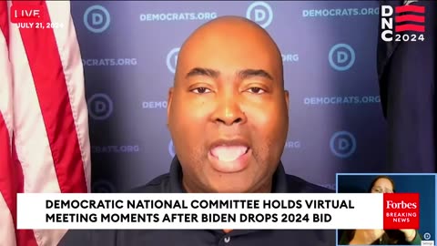 BREAKING: Democratic National Committee Holds Virtual Meeting Moments After Biden Drops 2024 Bid