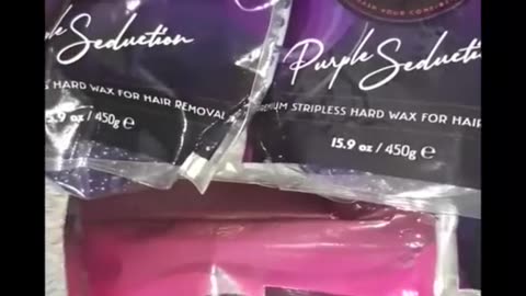 Lash Lust by Anastacia Showcases Sexy Smooth Tickled & Purple Seduction Hard Wax Packets!
