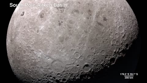 TOUR of the MOON in 4k #sciencetracker