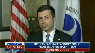 Pete Buttigieg justifies Brett Kavanaugh having to leave a steakhouse after leftist activists descended on the restaurant