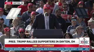 FULL SPEECH: Pres. Trump Speaks at "Buckeye Values PAC Rally" in Dayton, Ohio-3/16/24