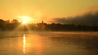 Sunrise on the Caloosahatchee River (Moore Haven, Fl.)