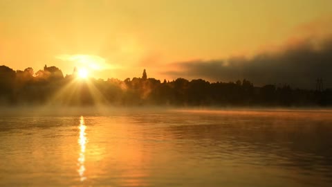 Sunrise on the Caloosahatchee River (Moore Haven, Fl.)