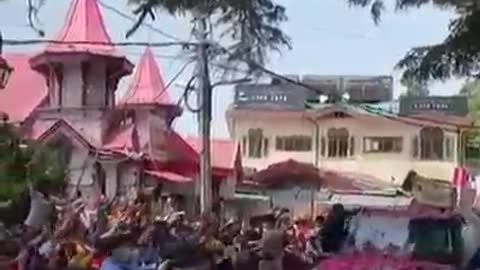 arrival in Shimla, Himachal Pradesh, the people of Devbhoomi warmly welcomed PM Shri Narendra Modi.