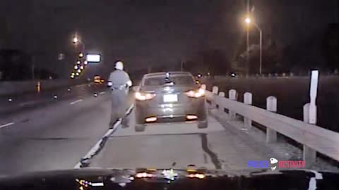 Dashcam Shows Fort Worth Officer Hit By Car During Traffic Stop