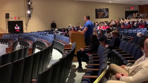 Carl Higbie addresses School Board then closes out with "Let's go Brandon"