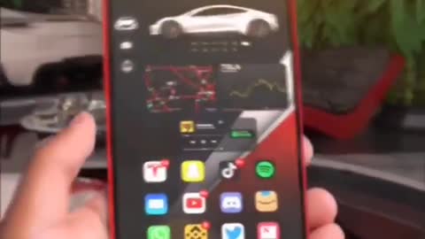 Tesla phone features very attractive