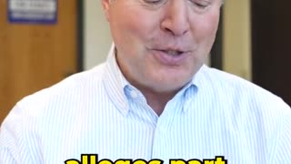 Adam Schiff gloating over President Trump being indicted. Your day is coming Pencil Neck.