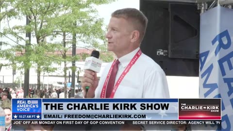 'Cowardice': Erik Prince Reacts to News of Cop Who Backed Away From Trump Rally Shooter