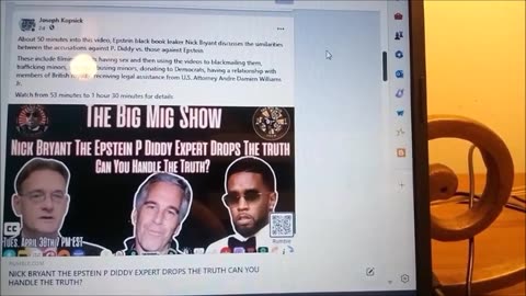 Could P. Diddy's Reference to Toy Helicopters on Nick Allude to Connection to Epstein, M.O.S.S.A.D.?