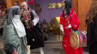 Moroccan music in the markets