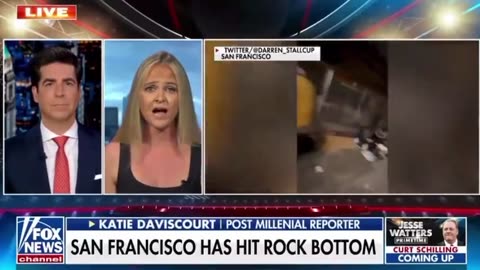TPM's Katie Daviscourt talks to Fox News Jesse Waters about San Francisco crime