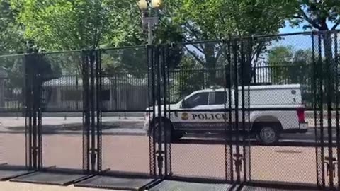 Fences are going up around the White House