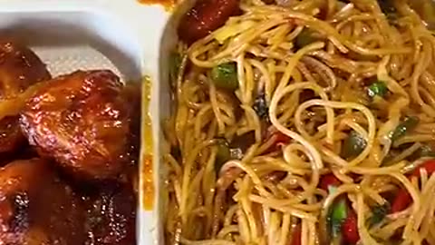 Ultimate Chinese Platter 😱 __ Fusion Platter 🤑 #shorts #streetfood #foodvideo