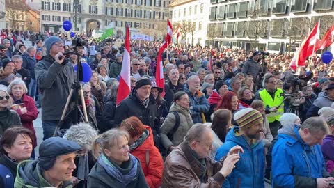 "Wir zeigen Gesicht" Kundgebung Graz – 14. März 2022