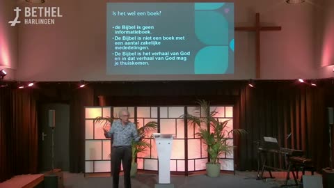Simon van Groningen - Is de Bijbel een sprookje - Bijbelstudie Bethel Harlingen Deel 1