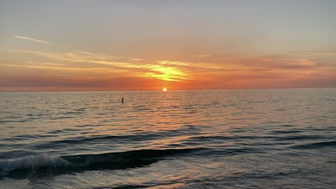 Sunset on Nokomis Beach