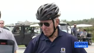 Biden: I Put a Helmet on Because it’s a Tough Interview