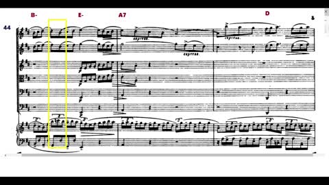 Bach. Brandenburg Concerto No. 5. Allegro. Harpsichord, strings and flute.