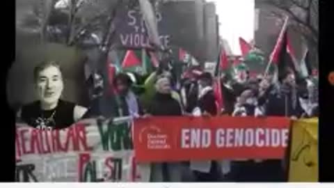 PRO HAMAS TERRORIST GROUP TARGETS NYC SLOAN KETTERING CANDER CENTER SHOUTING AT CANCER PATIENTS