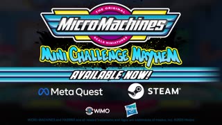 Micro Machines_ Mini Challenge Mayhem - Official Launch Trailer