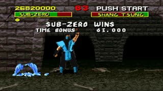 Mortal Kombat: Sub-Zero Fatality On the 1st Round 👀 #shorts