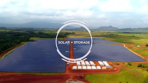 Tesla Powerpacks + Usina Solar Kauai em Island