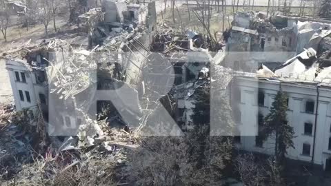 Drone footage shows Mariupol devastation