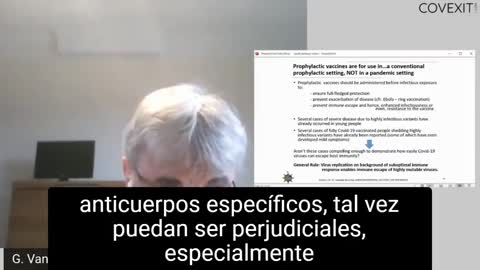 COVID 19- ESCAPE VIRAL - GEERT VANDEN BOSSCHE SUBTÍTULOS EN ESPAÑOL