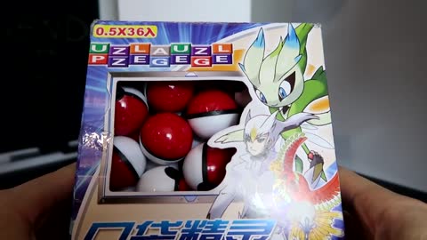 Cheap knock off gashapon Pokéballs