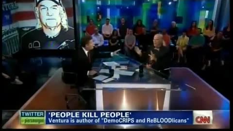 Jesse Ventura Debates Piers Morgan on Gun Control 2013