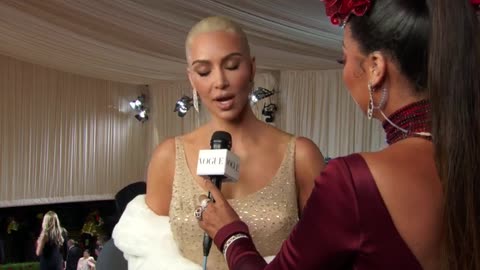 Kim Kardashian in Marilyn Monroe's Dress | Met Gala 2022