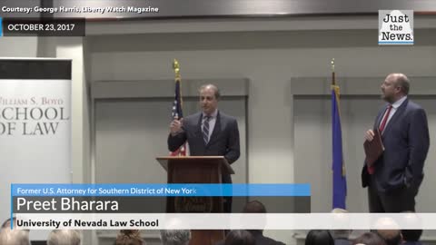 Preet Bharara October 2017 lecture