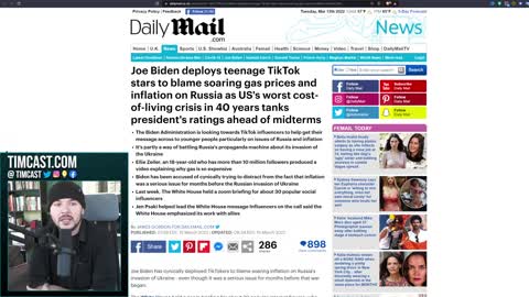 Biden Admin USES TikTokers To Push Lies And Disinformation About Gas Prices & Inflation To MILLIONS